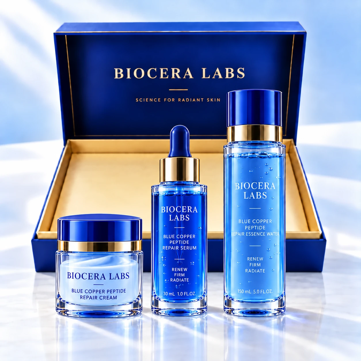 Blue Copper Peptide Firming Repair Serum